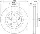 Диск тормозной NISSHINBO ND1048K (фото 1)