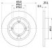 Диск тормозной NISSHINBO ND2040 (фото 1)