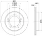 Диск тормозной NISSHINBO ND9004 (фото 1)