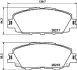 Гальмівні колодки TOYOTA Corolla/Yaris Cross "F "18>> NISSHINBO NP1176 (фото 1)