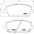 Гальмівні колодки HONDA Civic (FD1)| Civic (FK1) 06- NISSHINBO NP8042 (фото 1)