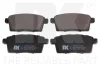 Колодки гальмiвнi зад. Mazda CX-7 2.3IT 06-, CX-9 06- NK 223257 (фото 1)