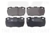 Гальмівні дискові колодки, комплект NK 224018 (фото 1)