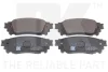Гальмівні колодки дискові зад. Toyota Camry/Rav4/C-Hr/Es300/Ux Rr 15-/17- NK 2245115 (фото 1)