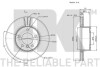 Диск гальмівний невентильований NK 311566 (фото 3)