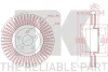 Диск гальмівний невентильований NK 3125107 (фото 3)