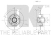 Диск гальмівний невентильований NK 313973 (фото 3)