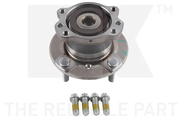 Ступиця зад. ABS+ Ford B-Max, Ecosport, Tourneo Courier, Transit Courier 1.0-1.6D 10.12- NK 762553 (фото 1)