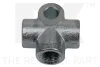 Трiйник трубок гальмівних 10X1 (зовніш. конус) NK 890O3A (фото 1)