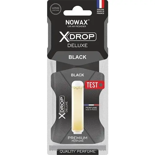 Ароматизатор рідкий Nowax 5мл. (карт. підставка) X Drop Delux - Black NOWAX NX00063 (фото 1)