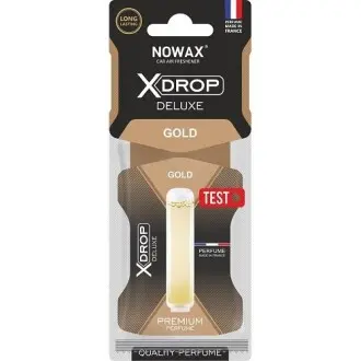 Ароматизатор рідкий Nowax 5мл. (карт. підставка) X Drop Delux - Gold NOWAX NX00065