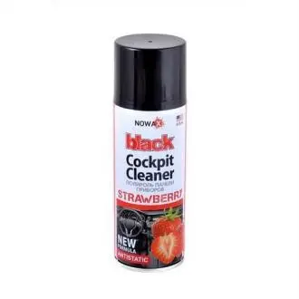 Поліроль панелі приладів BLACK Cockpit Cleaner 200ml, полуниця NOWAX NX00204