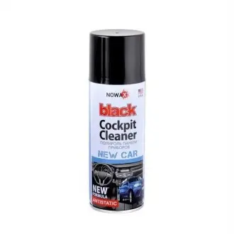 Поліроль панелі приладів BLACK Cockpit Cleaner 200ml, нова машина NOWAX NX00205