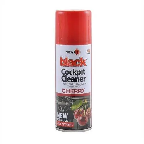 Поліроль панелі приладів BLACK Cockpit Cleaner 200ml, вишня NOWAX NX00207 (фото 1)