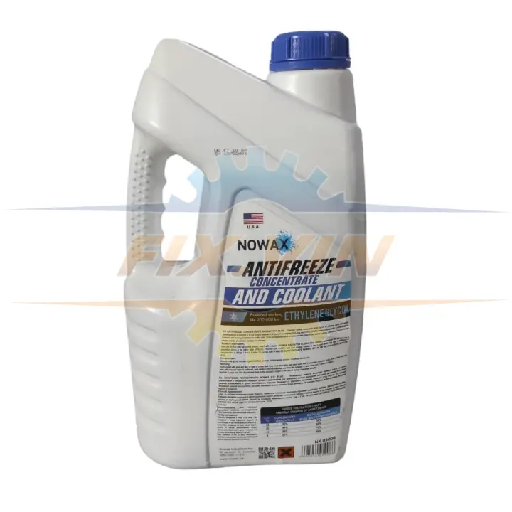 ANTIFREEZEE Concentrate G11 BLUE Антифриз Концентрат 5Kg (4шт./уп.) NOWAX NX05006 (фото 1)