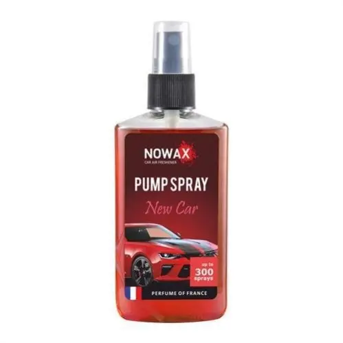 Ароматизатор повітря спрей Pump Spray 75ml - NEW CAR Nowax NOWAX NX07510 (фото 1)
