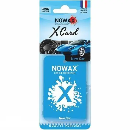 Автомобільний ароматизатор повітря серія X CARD -New Car NOWAX NX07534 (фото 1)