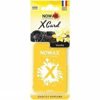 Автомобільний ароматизатор повітря серія X CARD - Vanilla NOWAX NX07536
