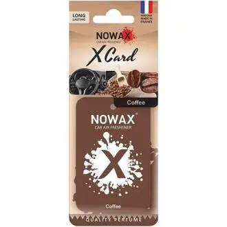 Автомобільний ароматизатор повітря серія X CARD - Coffee NOWAX NX07541
