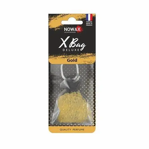 Автомобільний ароматизатор повітря полімерний X Bag DELUXE - Gold NOWAX NX07583 (фото 1)