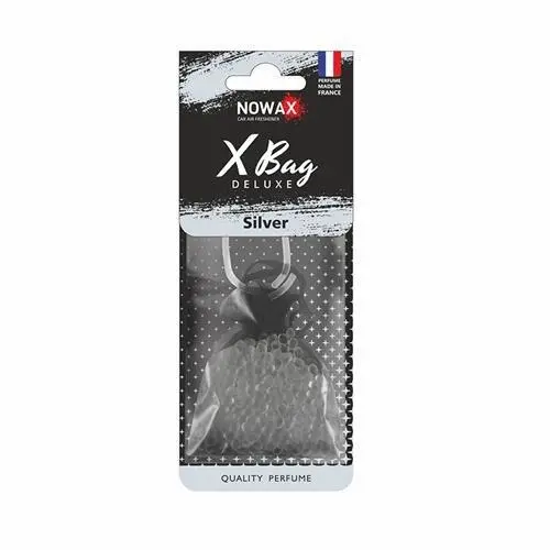 Автомобільний ароматизатор повітря полімерний X Bag DELUXE - Silver NOWAX NX07584 (фото 1)