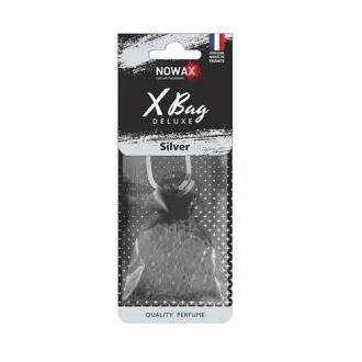 Автомобільний ароматизатор повітря полімерний X Bag DELUXE - Silver NOWAX NX07584