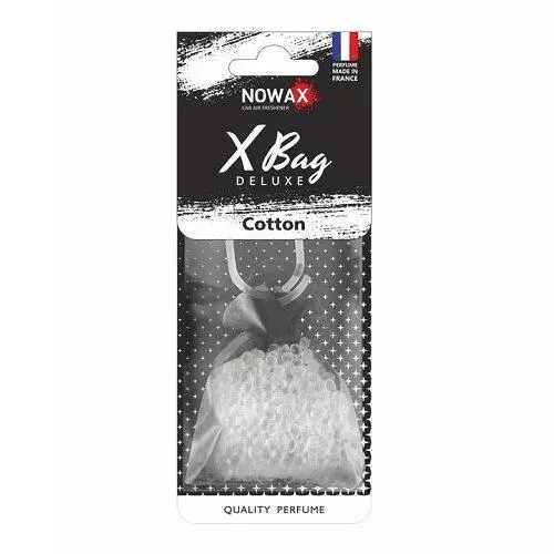 Автомобільний ароматизатор повітря полімерний X Bag DELUXE - Cotton NOWAX NX07586 (фото 1)