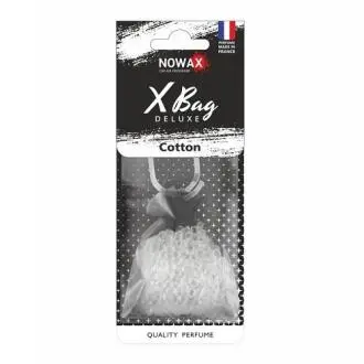Автомобільний ароматизатор повітря полімерний X Bag DELUXE - Cotton NOWAX NX07586