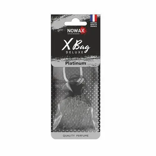 Автомобільний ароматизатор повітря полімерний X Bag DELUXE - Platinum NOWAX NX07587 (фото 1)