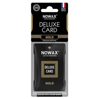Ароматизатор целюлозний 6гр Deluxe Card Gold Nowax NOWAX NX07731