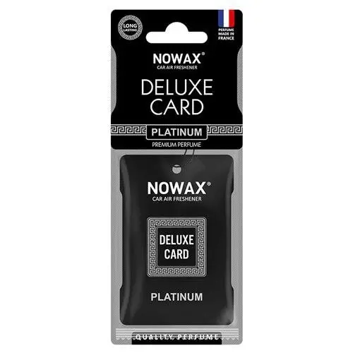 Ароматизатор целюлозний 6гр Deluxe Card Platinum Nowax NOWAX NX07735 (фото 1)