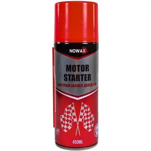 Засіб для полегшення запуску Motor Starter 450ml NOWAX NX45110 (фото 1)