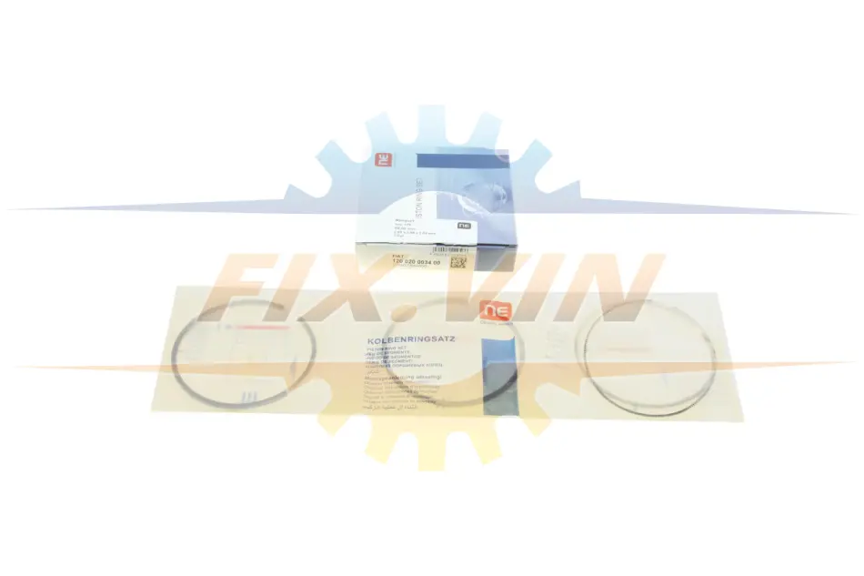 Кільця поршневі Fiat Ducato 2.3D 06- (88.00mm/STD) (2.5-2-2.5) = 8920640000 NPR 120 020 0034 00 (фото 1)
