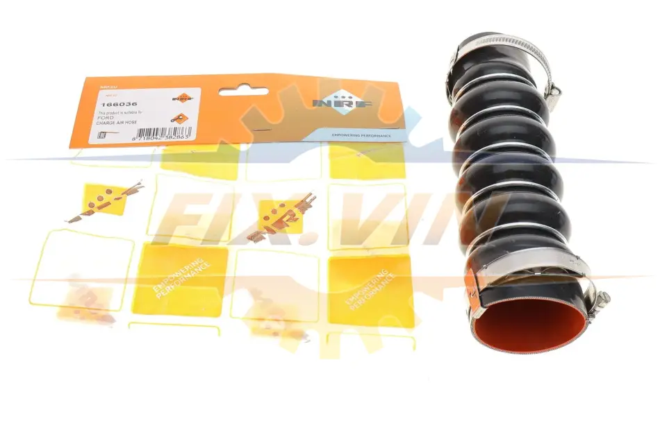 Патрубок інтеркулера Ford Transit Connect 1.5/1.5TDCi/1.6TDCi 13- NRF 166036 (фото 1)