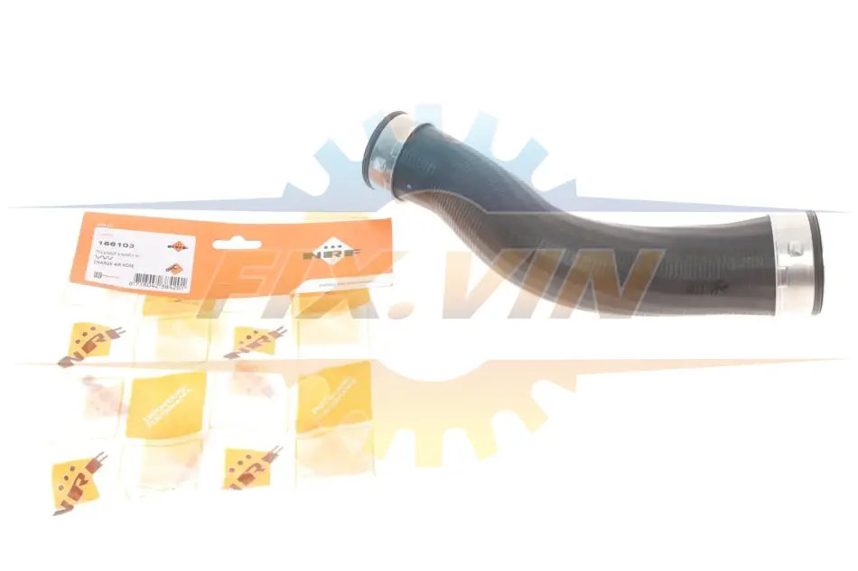Патрубок інтеркулера (R) VW Golf V/VI/Touran 1.4 TSI 06-10 NRF 166103 (фото 1)