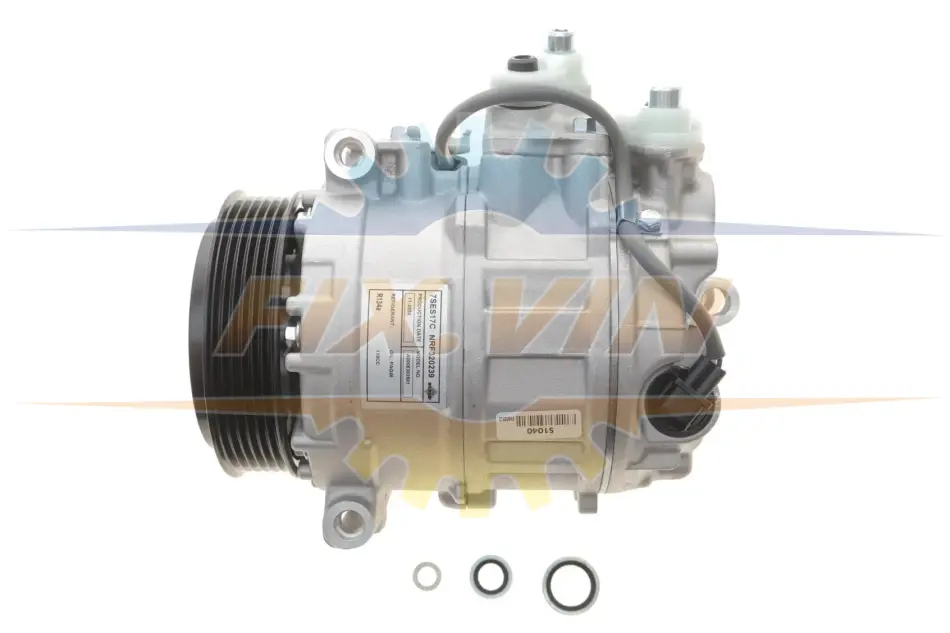 Компресор кондиціонера MB GLE (W166/C292)/GLS (X166) M276/M278/M157 15-19 (6PK/d=110mm) NRF 320239 (фото 1)