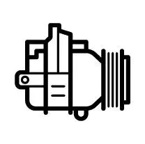 Компресор кондиціонера Fiat Doblo 1.3D/1.4 10-/Opel Combo 1.3 CDTI 12- NRF 320297