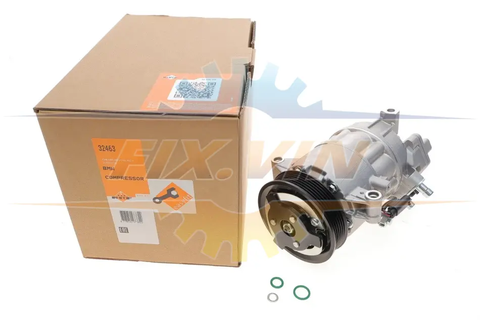 Компресор кондиціонера BMW 1 1.6 05- (вир-во) NRF 32463 (фото 1)