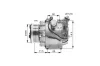 Компресор кондиціонера Honda Civic VIII 2.2 CTDi 05- NRF 32491 (фото 1)