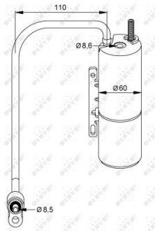 Осушитель, кондиционер NRF 33309