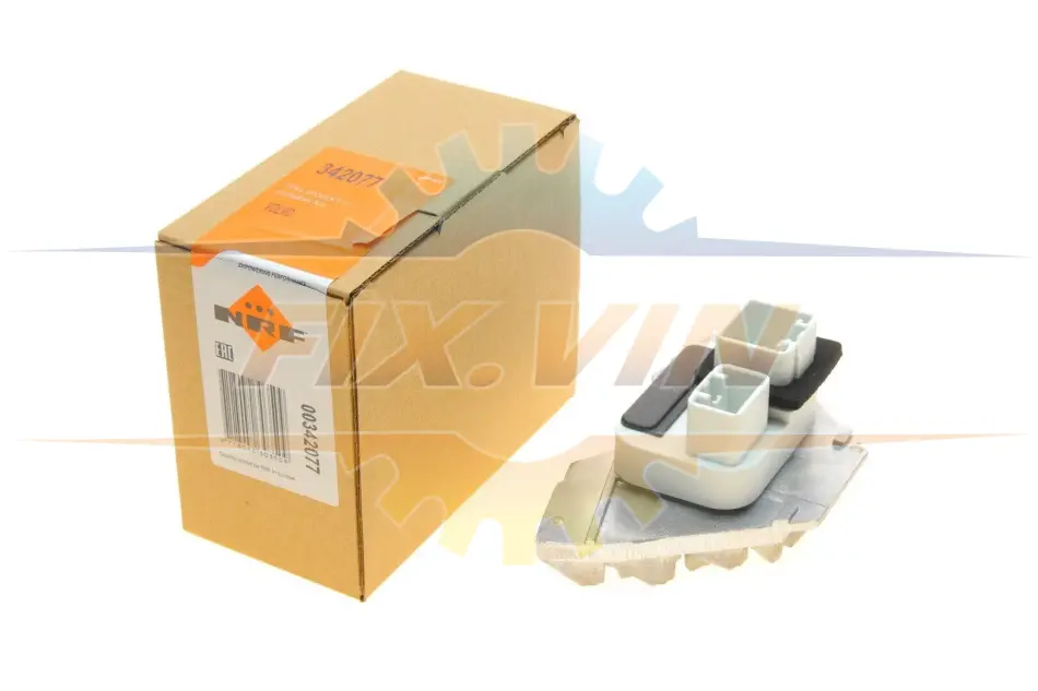 Реостат пічки Volvo S60/S70/S80/V70/XC70/XC90 96-14 NRF 342077 (фото 1)