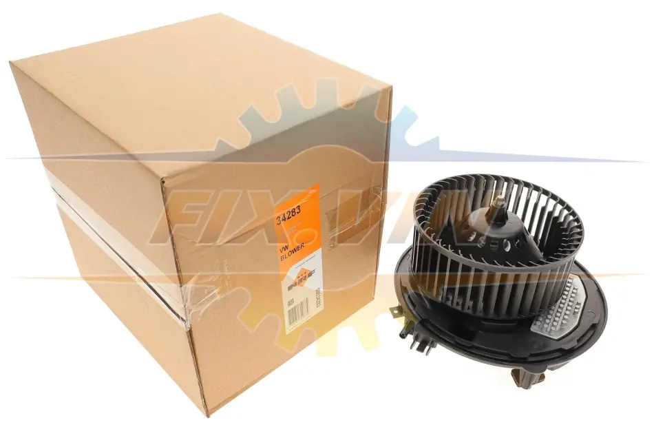 Моторчик пічки Audi A3/Q2/Q3/Seat Leon/Skoda Octavia/VW Crafter 12- NRF 34283 (фото 1)