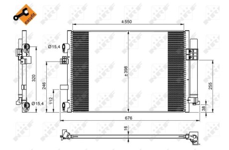 Конденсатор NRF 350209