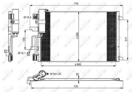 Конденсатор NRF 35975