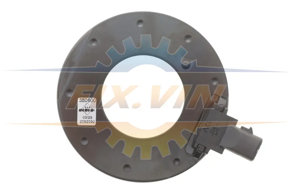 Шків компресора кондиціонера Fiat Ducato 2.3D 06- NRF 380600 (фото 1)