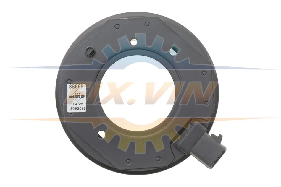Котушка шківа компресора кондиціонера Fiat Doblo 1.6/1.9 JTD 01- NRF 38665 (фото 1)