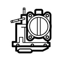 Повітряна заслінка CHEVROLET COBALT, HHR FIAT CROMA OPEL ASTRA G, SPEEDSTER, VECTRA B, VECTRA C, VECTRA C GTS, ZAFIRA A, ZAFIRA B SAAB 9-3 2.0/2.0ALK/2.2 02.98- NRF 408092