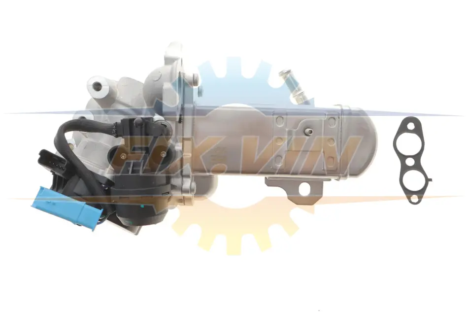 Радіатор рециркуляції ВГ з клапаном EGR Citroen Jumpy/Peugeot Expert 2.0 HDi 10- NRF 48204 (фото 1)