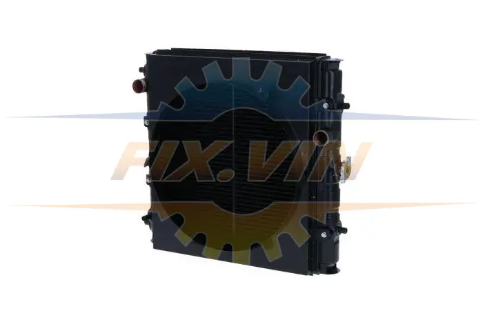 Радіатор двигуна ((en) with frame) HAMM HD 13 VT, HD 13 VV, HD 14 VT, HD 14 VV KUBOTA R 510, R 510 B, R 520, R 520 B NRF 54103 (фото 1)