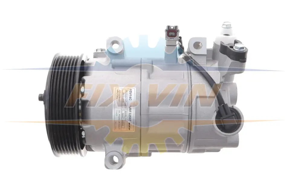 Компресор кондиціонера Renault Grand Scenic III/Megane III 1.9dCi/2.0TCe 08-(після пробного встановлення) NRF DSC_32597 (фото 1)